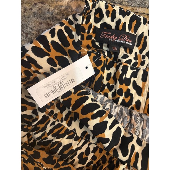 NWT Trashy Diva Valerie Leopard Print Maxi Dress Size 12 Sleeveless Animal Print - Picture 5 of 15